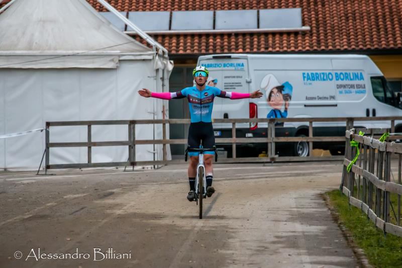 Tommaso Tabotta e Alice Papo si impongono nel Ciclocross Città di Fiume Veneto